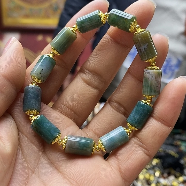 玛瑙/玉髓合金颈饰