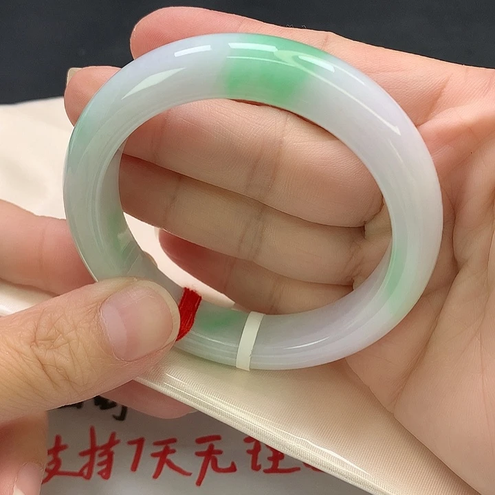 翡翠未镶嵌手镯手镯55
