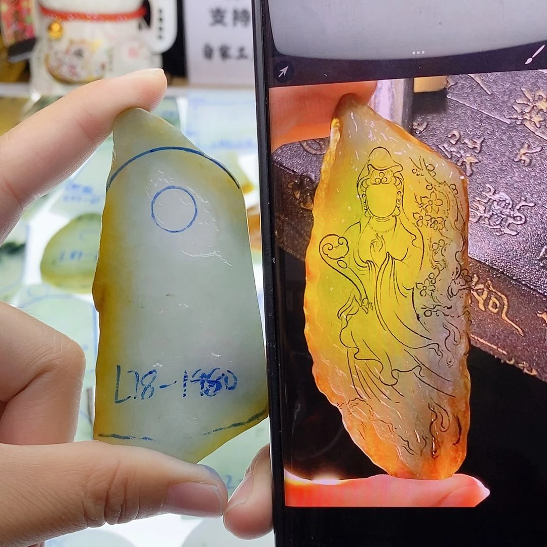 未镶嵌定制翡翠翡翠