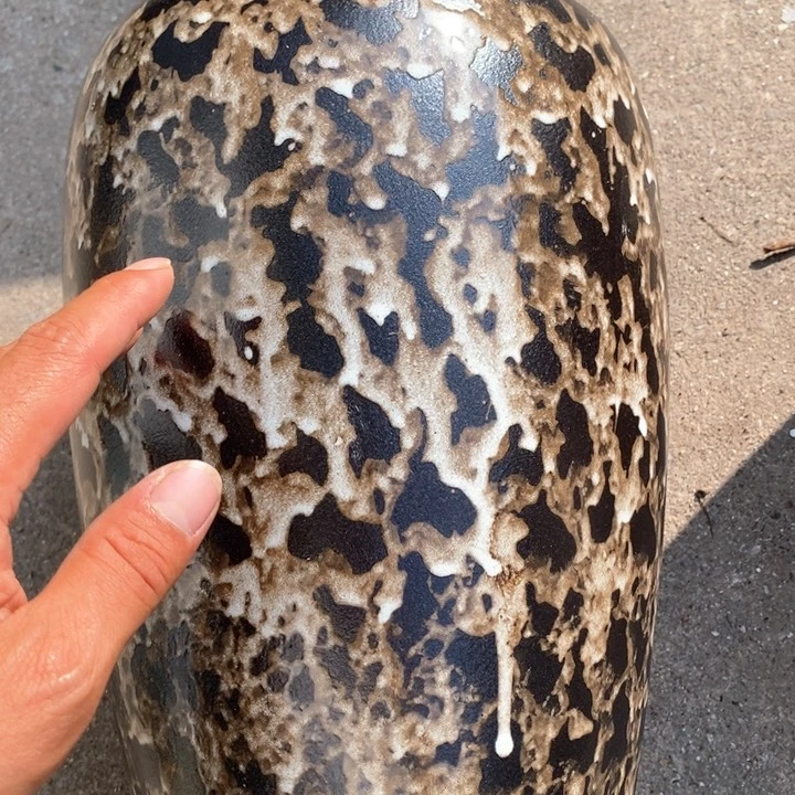 紫砂花盆高约33口约18