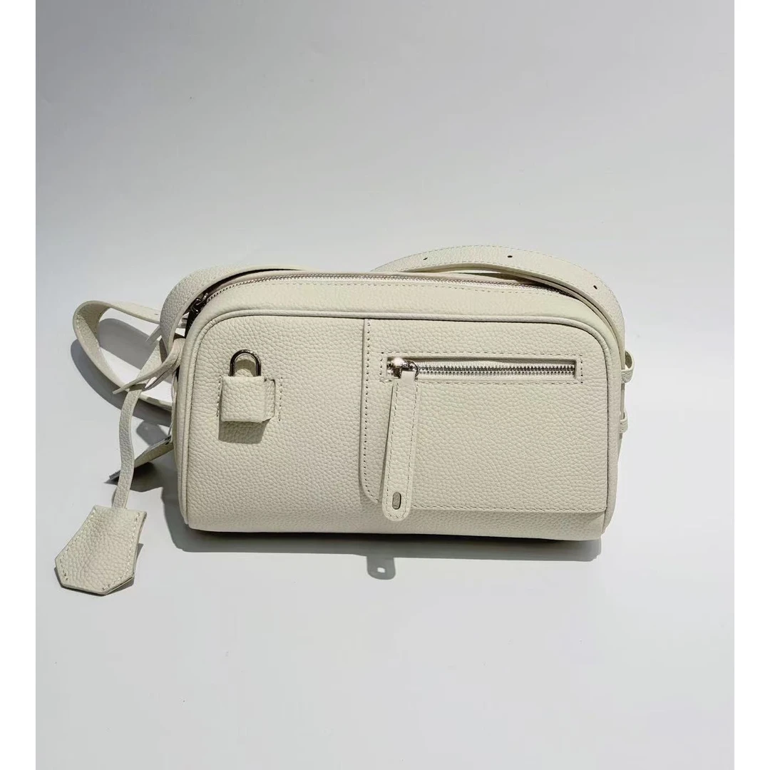 【Rain.Cun】新款百搭腋下包时尚斜跨女包 XKY-1162-白色