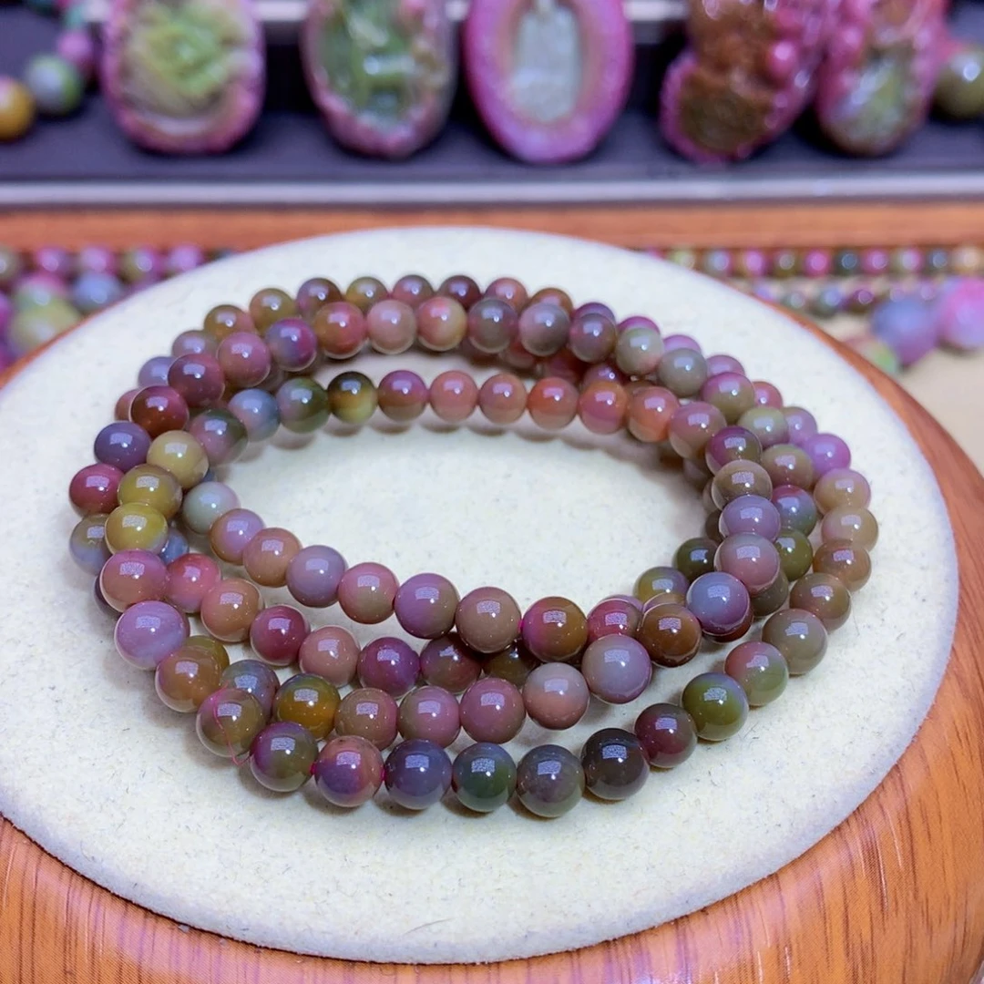 玛瑙未镶嵌手链盐源