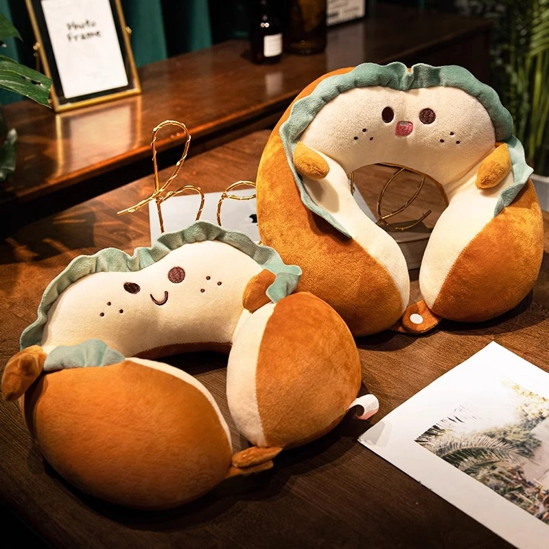 u型枕头护颈枕护脖子颈椎枕卡通飞机脖枕旅行枕午睡枕u形可爱靠枕