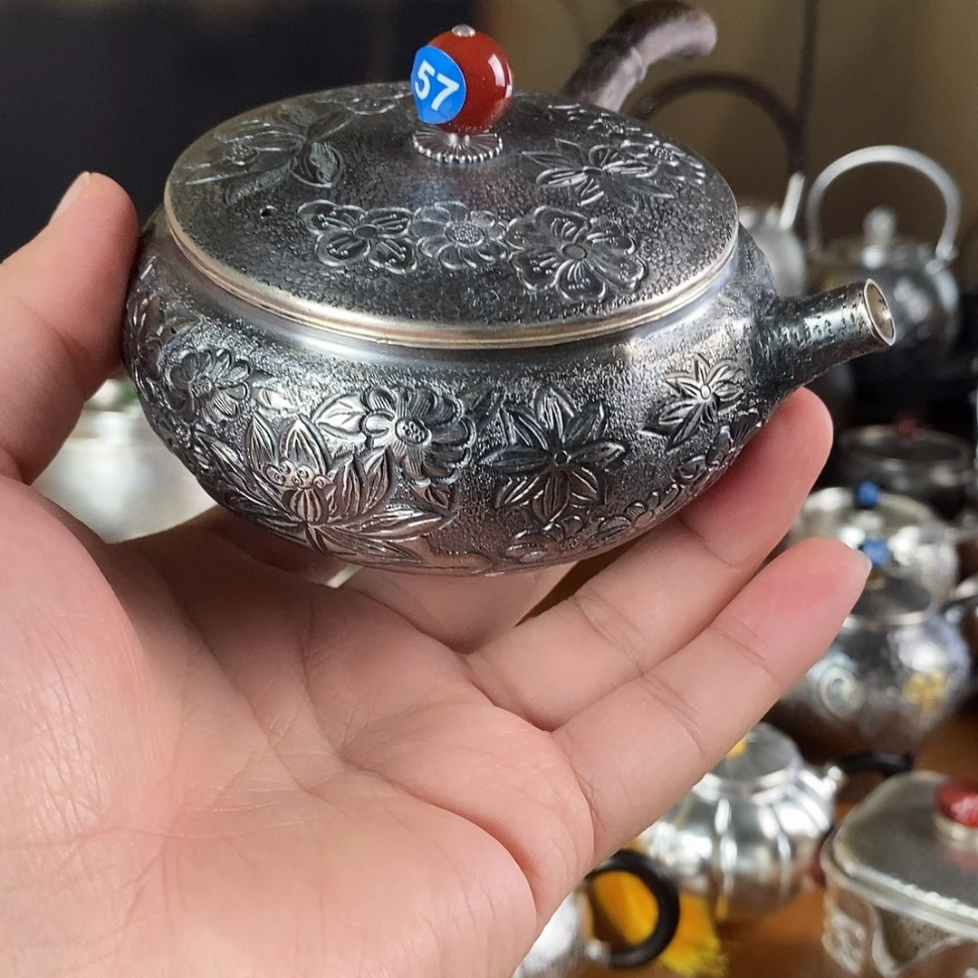 T***g手工制作紫铜壶工艺
