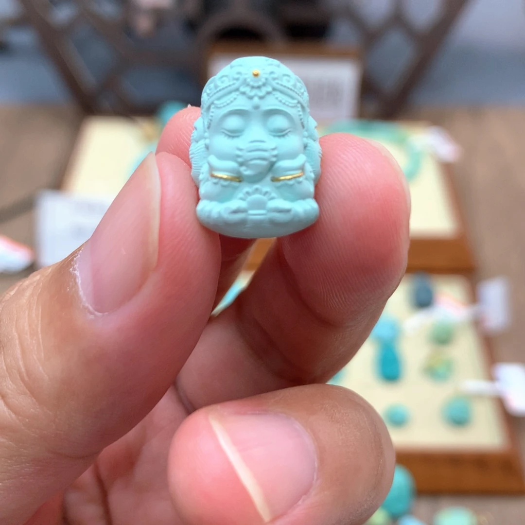 未镶嵌绿松石7配饰