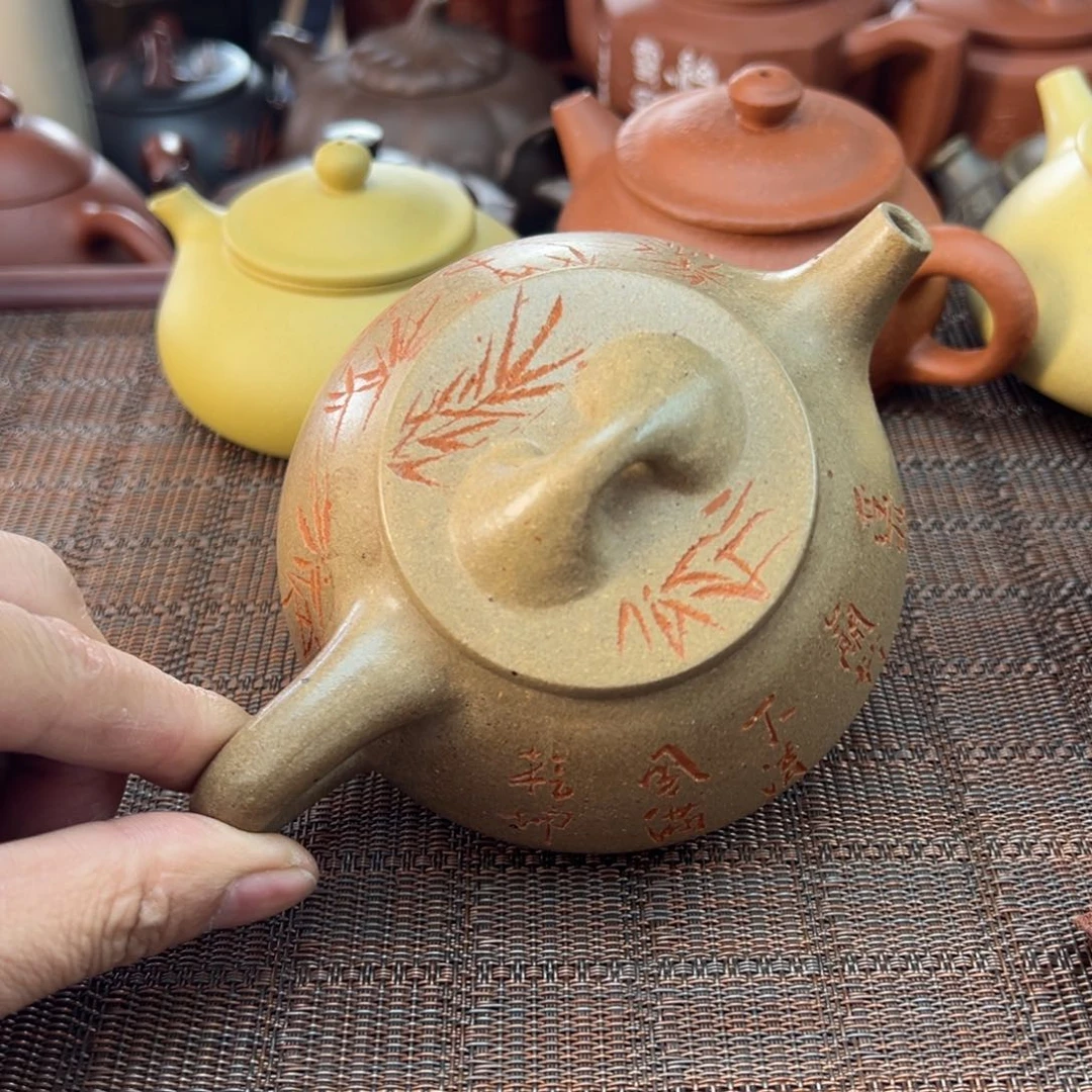 紫砂茶壶宜兴原矿紫砂壶240毫升容量
