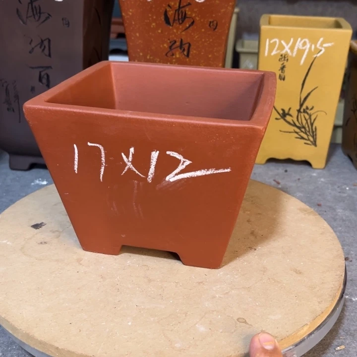 紫砂花盆宜兴紫砂