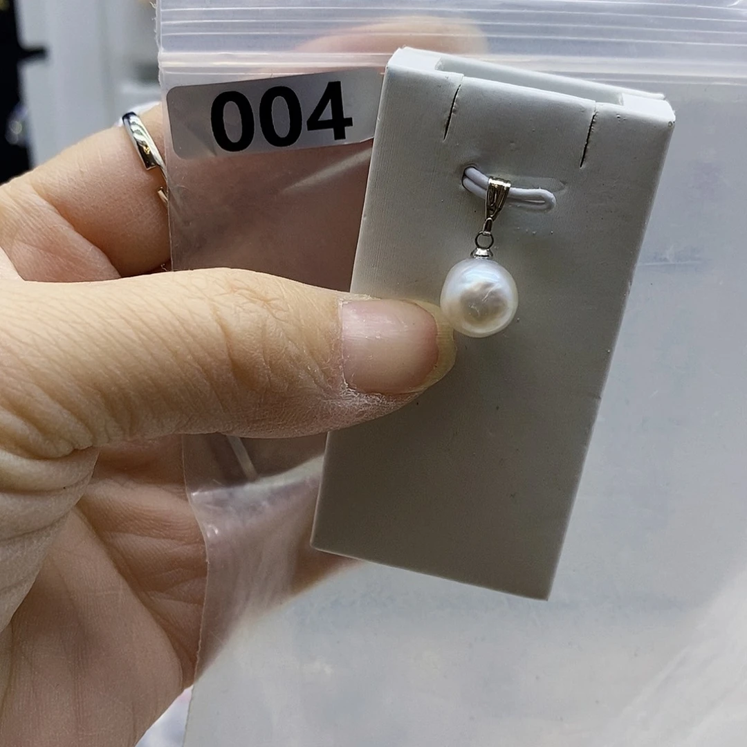 颈饰合金淡水珍珠