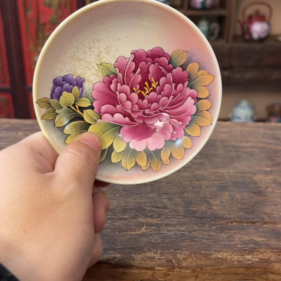 柴烧手工手绘陶瓷