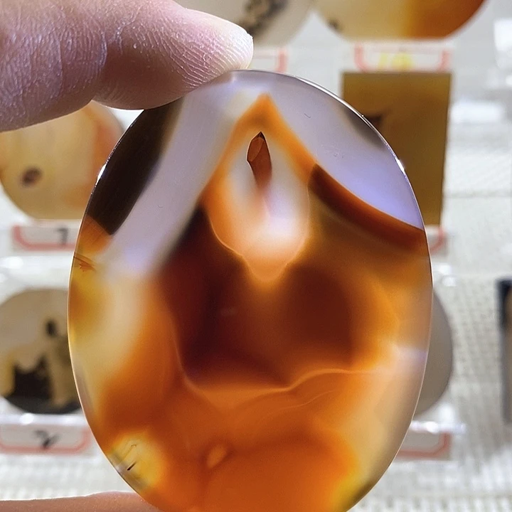 玛瑙/玉髓未镶嵌颈饰