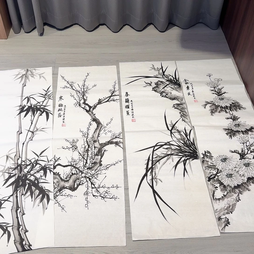 国画美女直播国画艺术大赏国画作品
