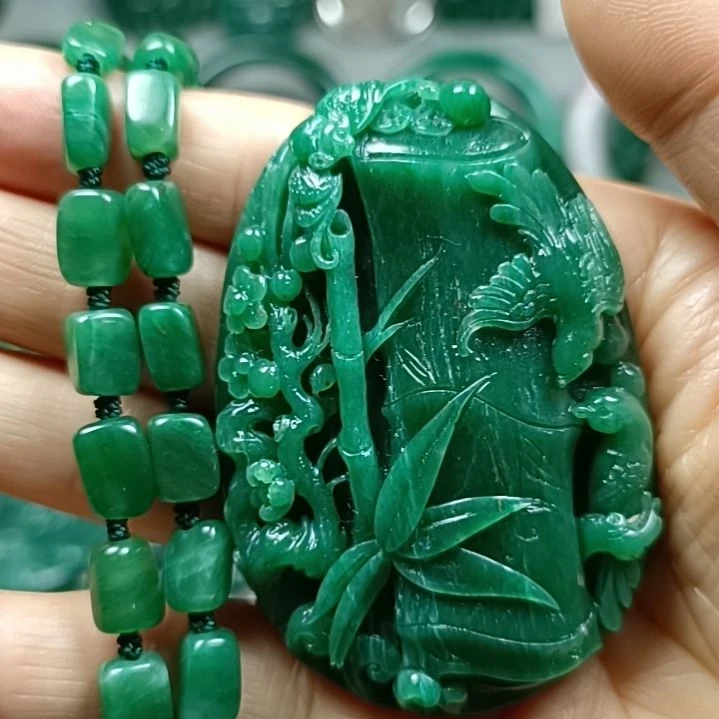 独山玉喜上眉梢未镶嵌