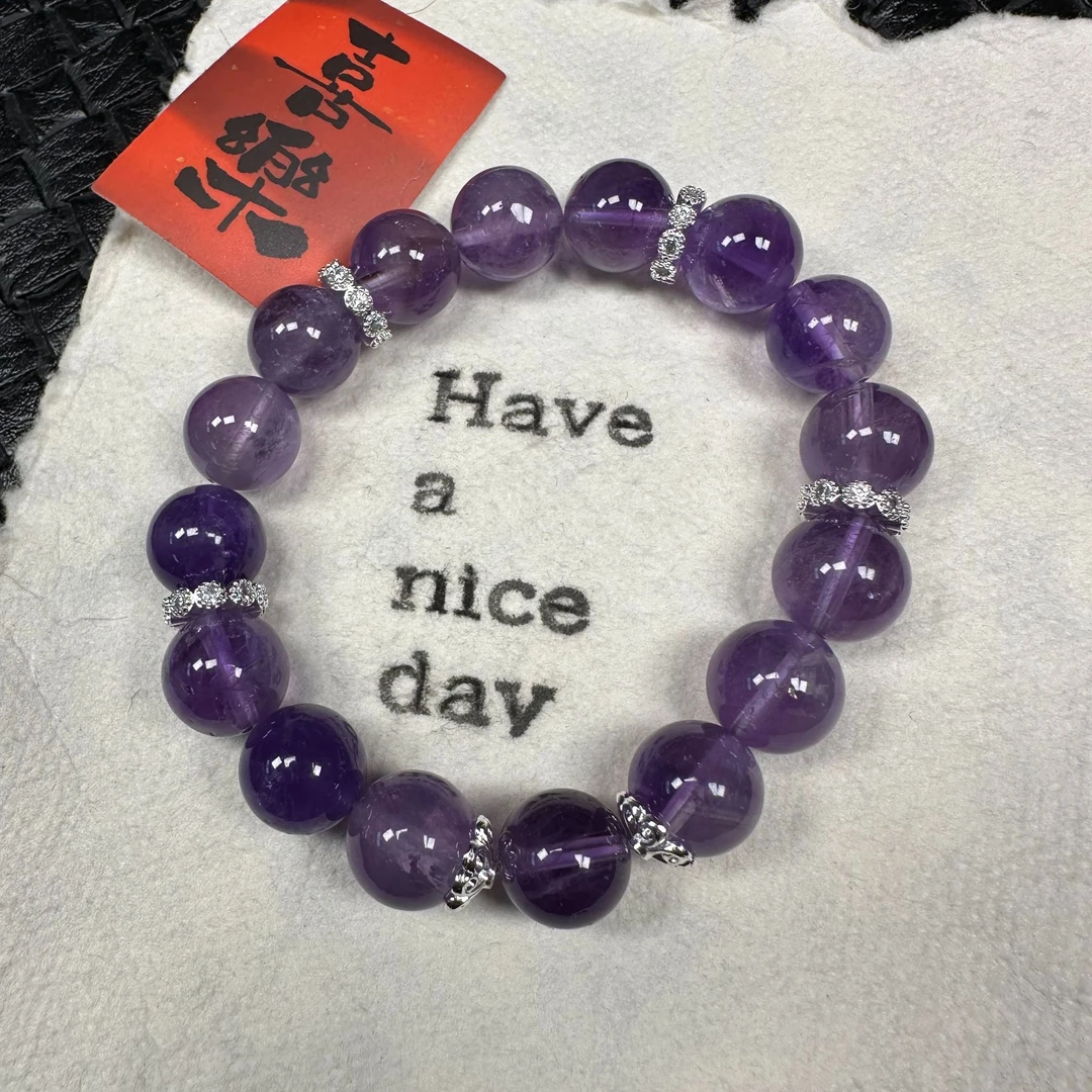 【梦幻琉璃】天然水晶手串女原创小众设计款