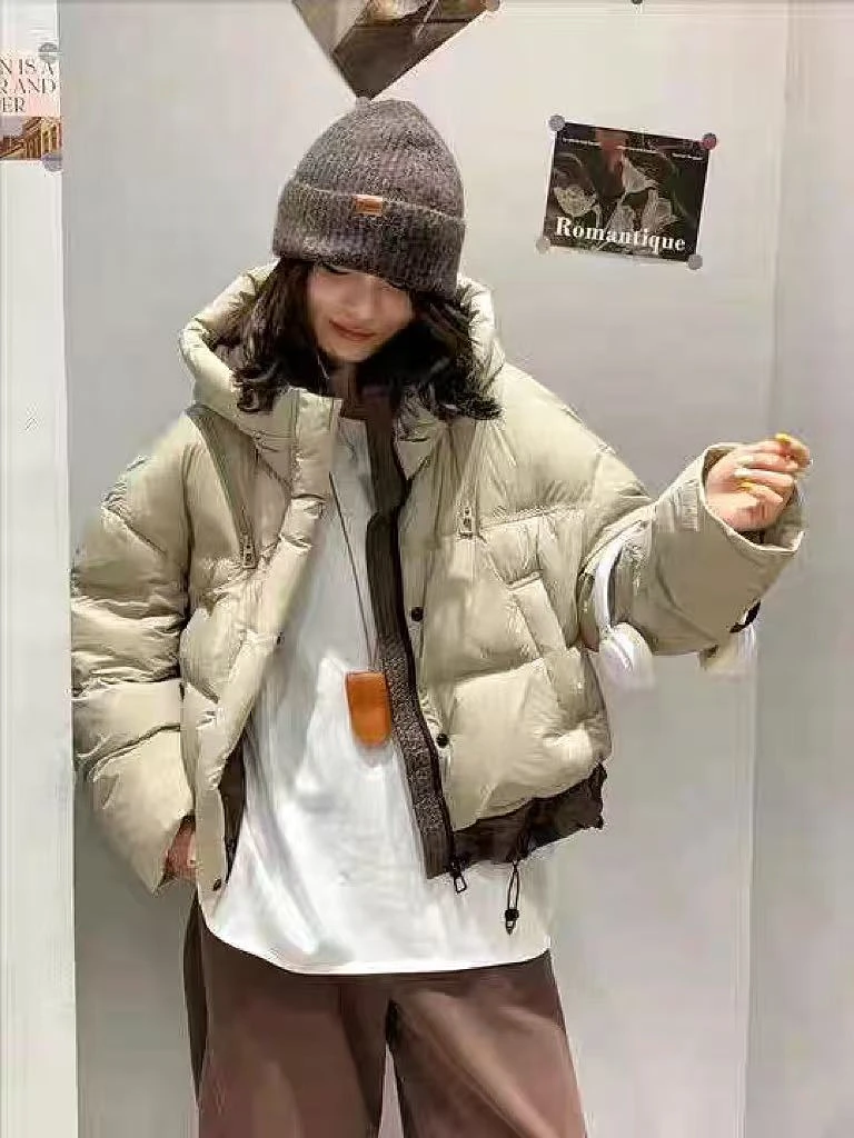 G97羽绒服卡其色（S衣长54左右）