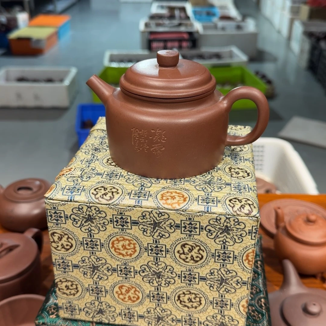 紫砂茶壶原矿原石的制作方法是