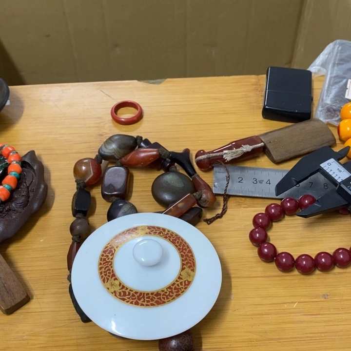 瓷片哈中古工艺品一件