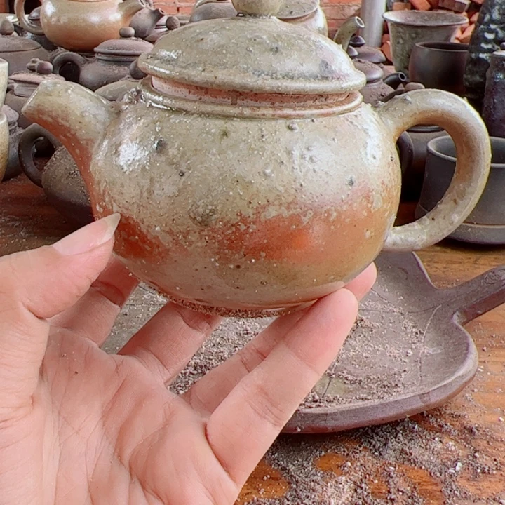坭兴陶贵台龙窑柴烧茶器A90