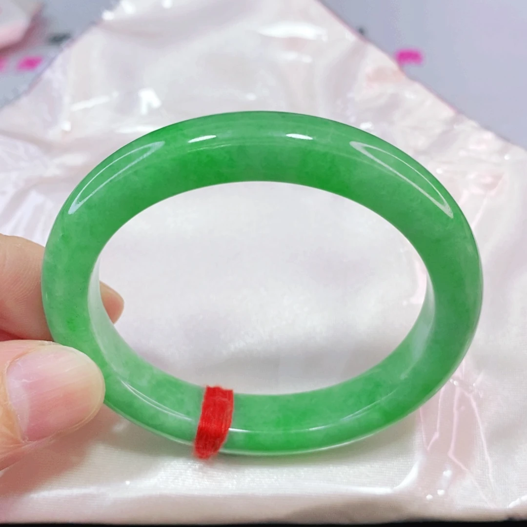 未镶嵌手镯翡翠52.8圈口贵妃-高品质毕业款