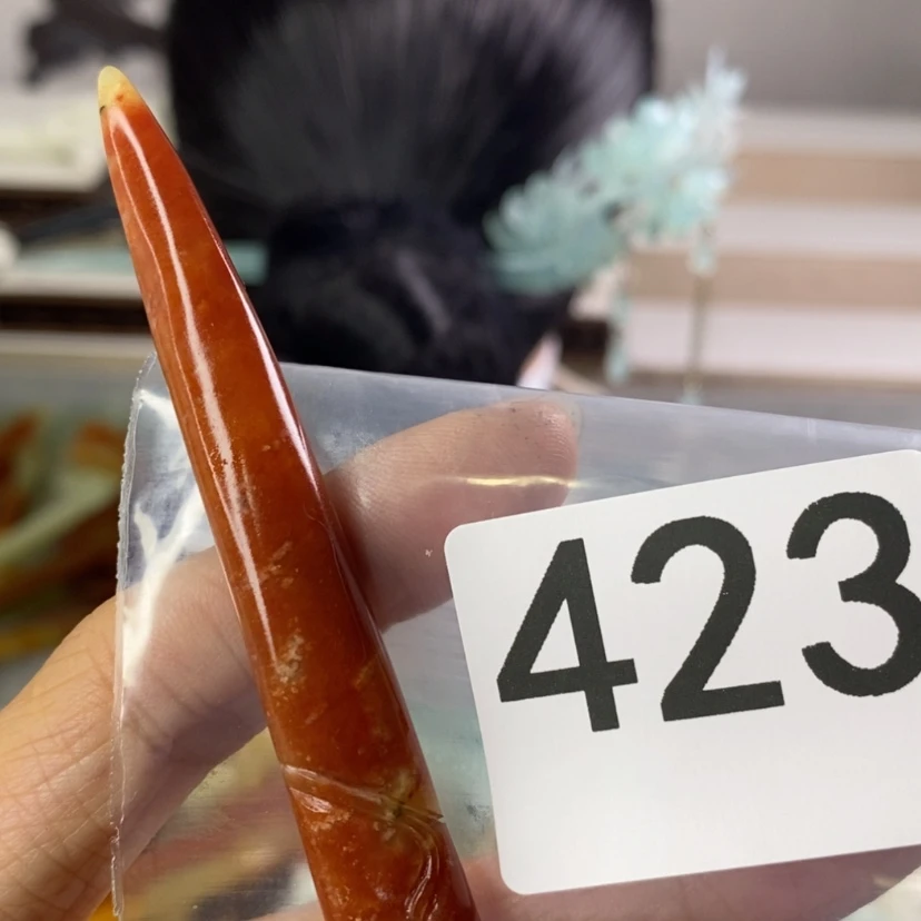 【闪购商品】岫玉发饰未镶嵌暗**阴