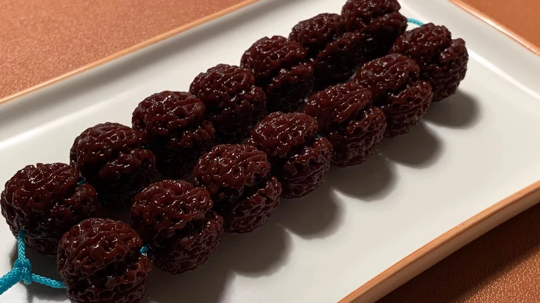 【玉如意梅花】凹底深沟大梅花尼泊尔大金刚菩提籽