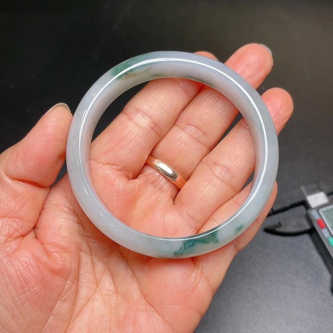 翡翠未镶嵌手镯天然翡翠手镯