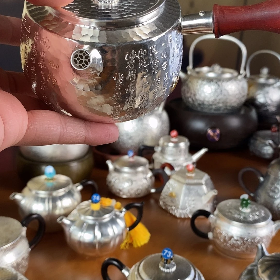 用***6手工制作紫铜壶工艺