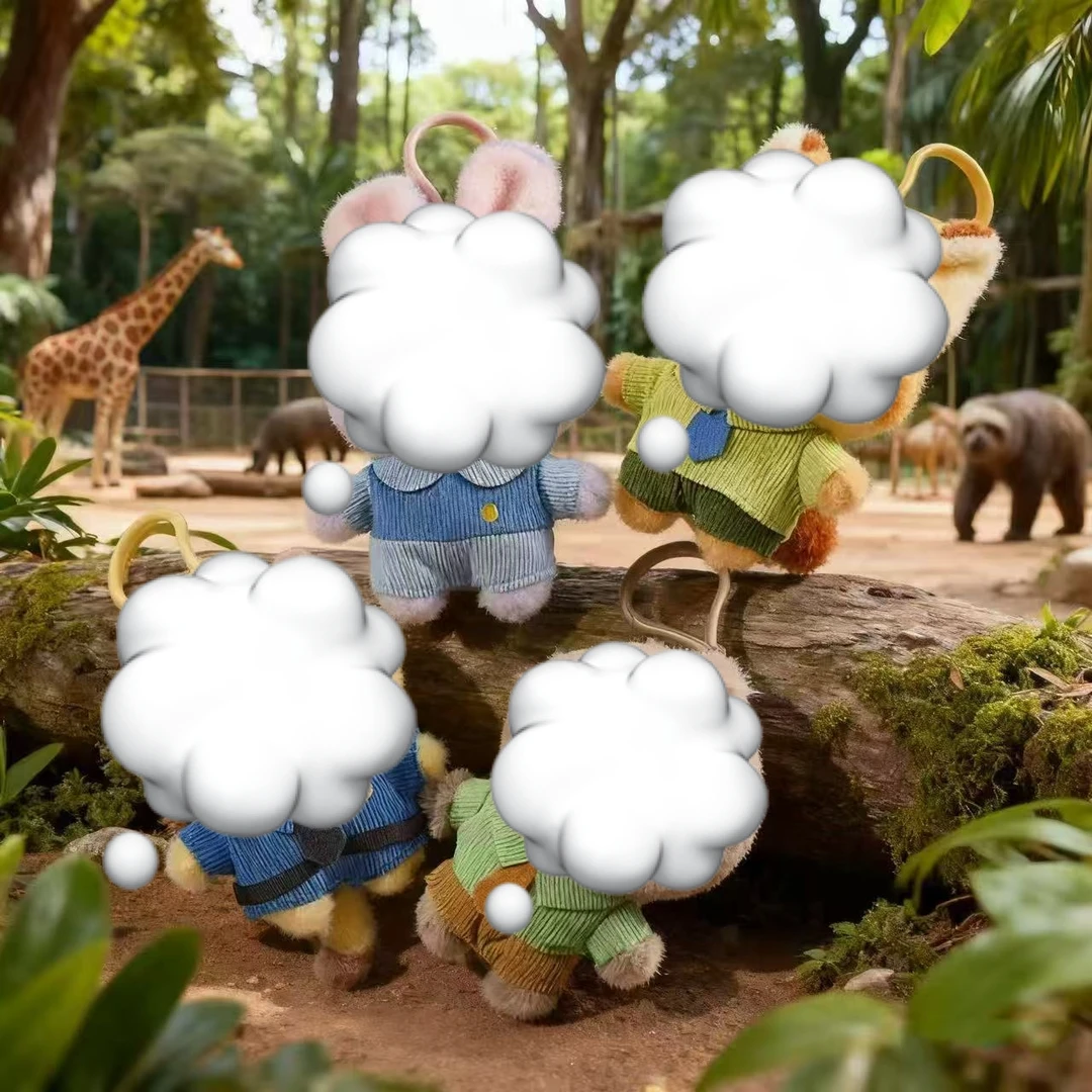 学动物城公仔挂件 学生文具套装 一单到手12个