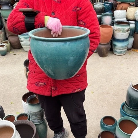 口31 高24瑕疵一个盆子。