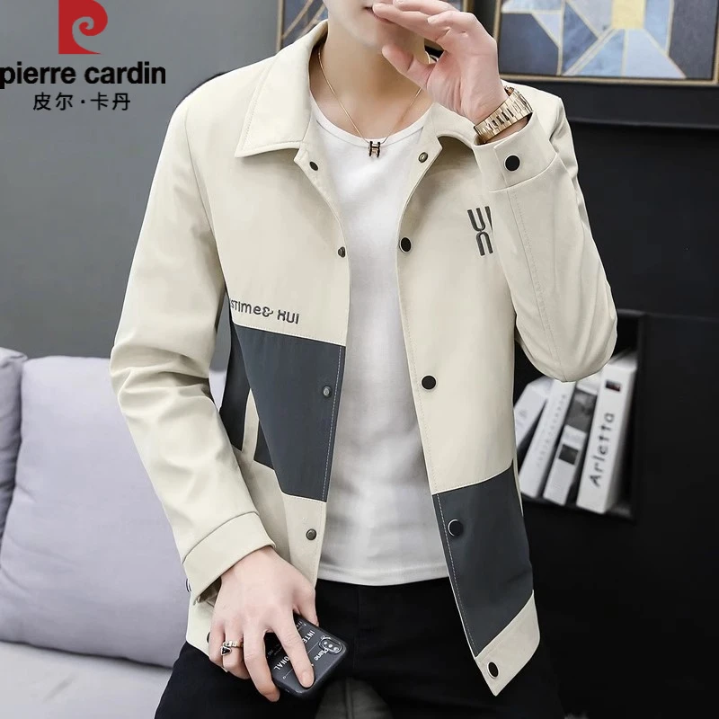 皮尔卡丹2025新款夹克男士秋季潮流休闲春秋款上衣服时尚外套男装