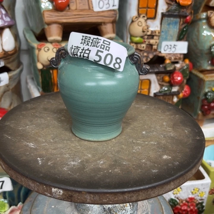 紫砂花盆粗陶材质多肉花盆508