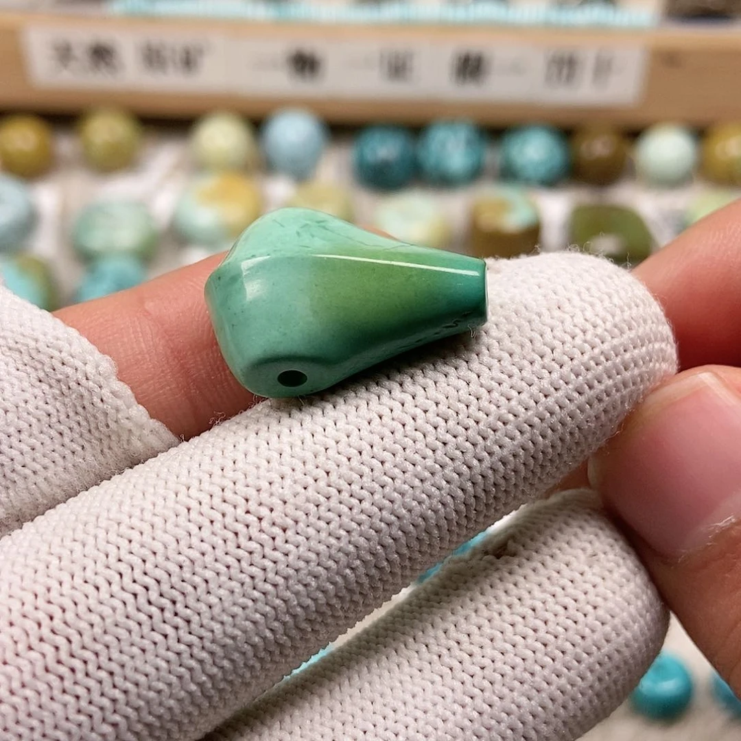 未镶嵌绿松石珠宝半成品