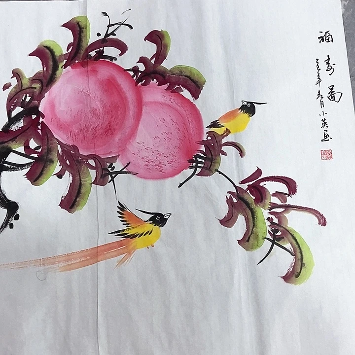 小周画廊的直播间