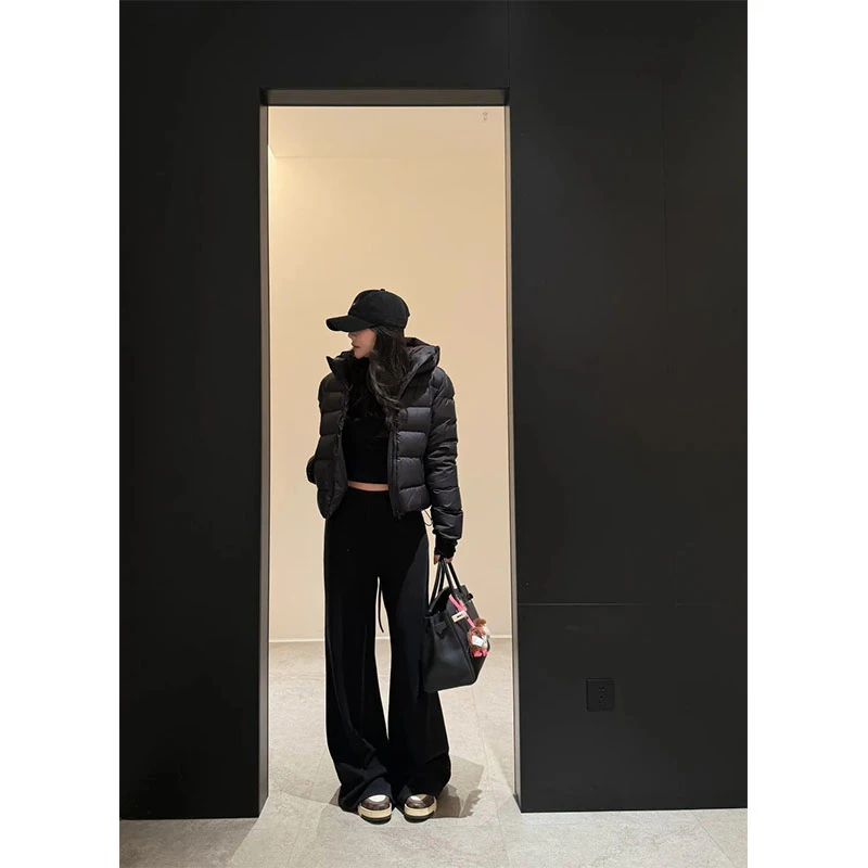 秋季时尚通勤风修身显瘦内搭时尚宽松外套上衣休闲简约阔腿长裤女