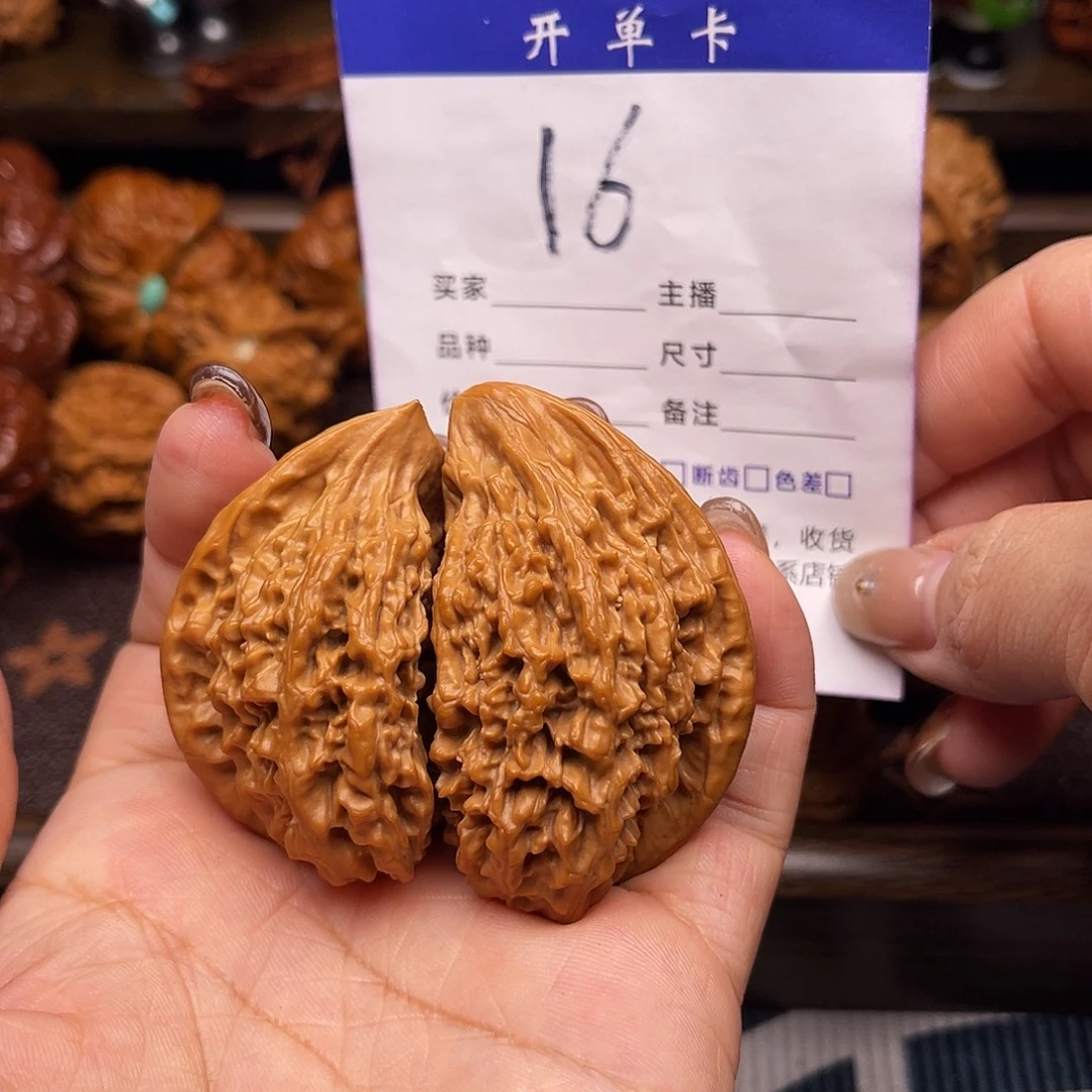 桃核吊坠官帽半壁