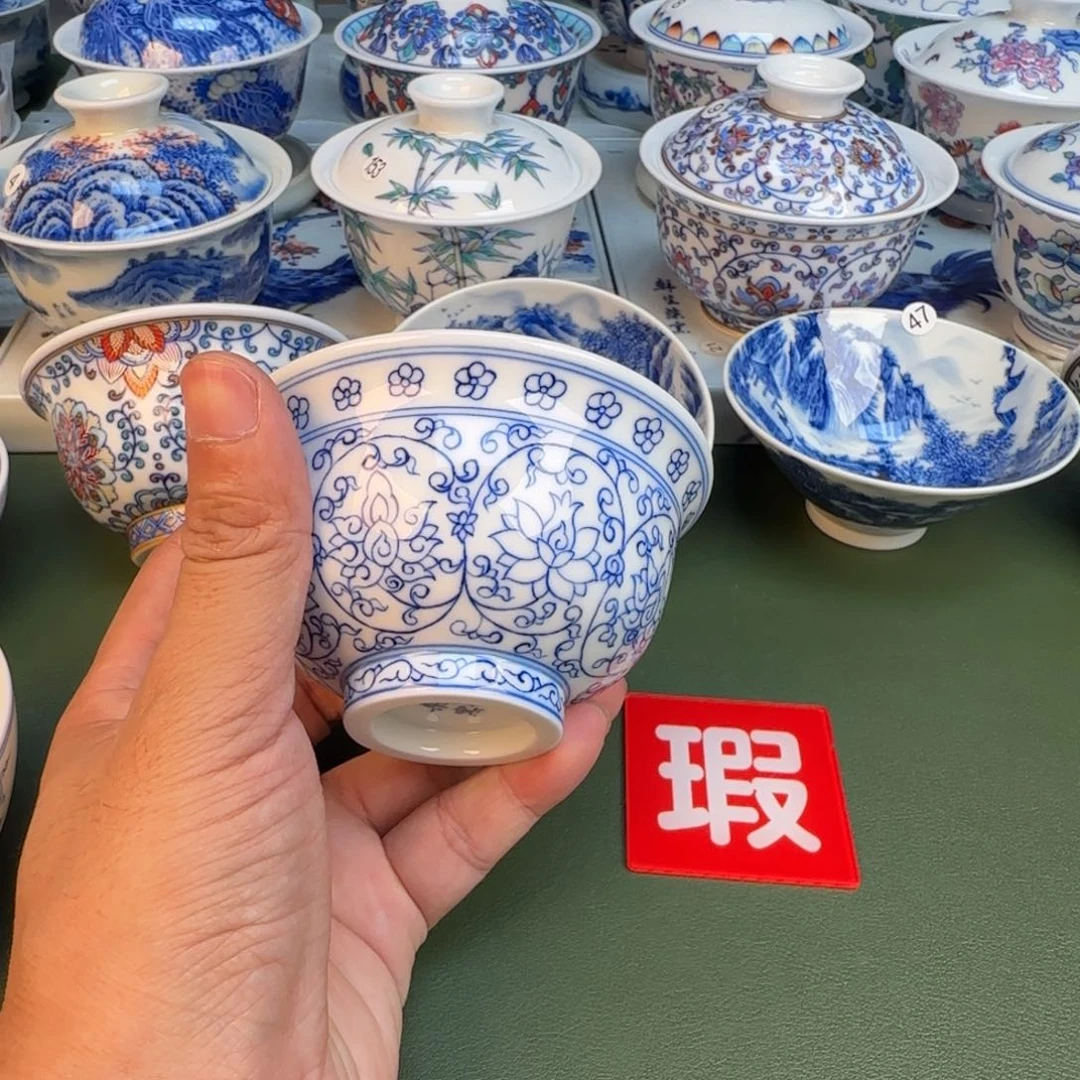 纯手工纯手绘茶具68