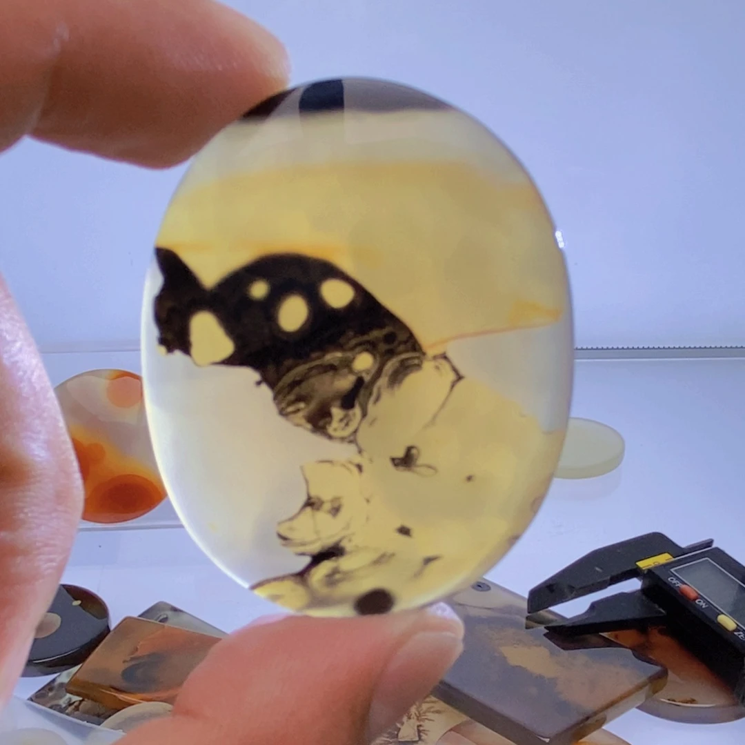 玛瑙/玉髓吊坠(不含链)未镶嵌爱****）