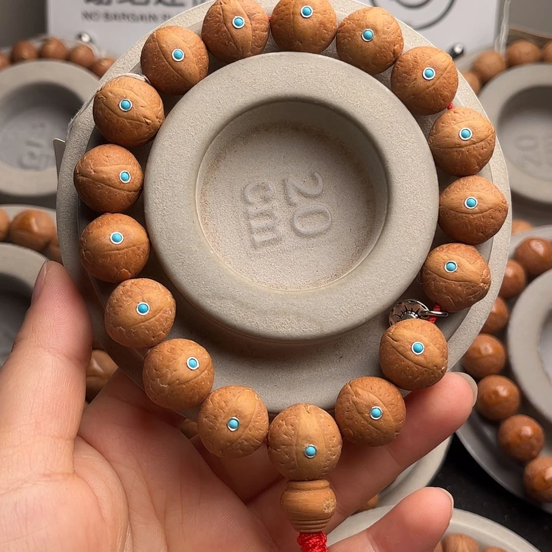 凤眼菩提手串15.5单苍铁籽