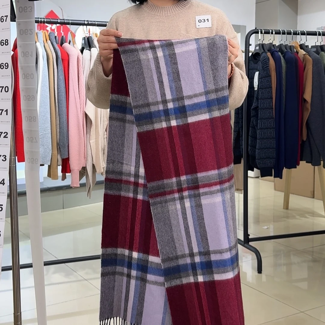 山羊绒保暖羊绒衫围巾056