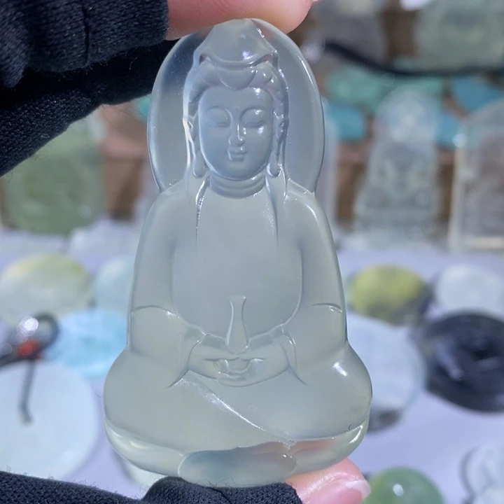 岫玉吊坠未镶嵌吊坠