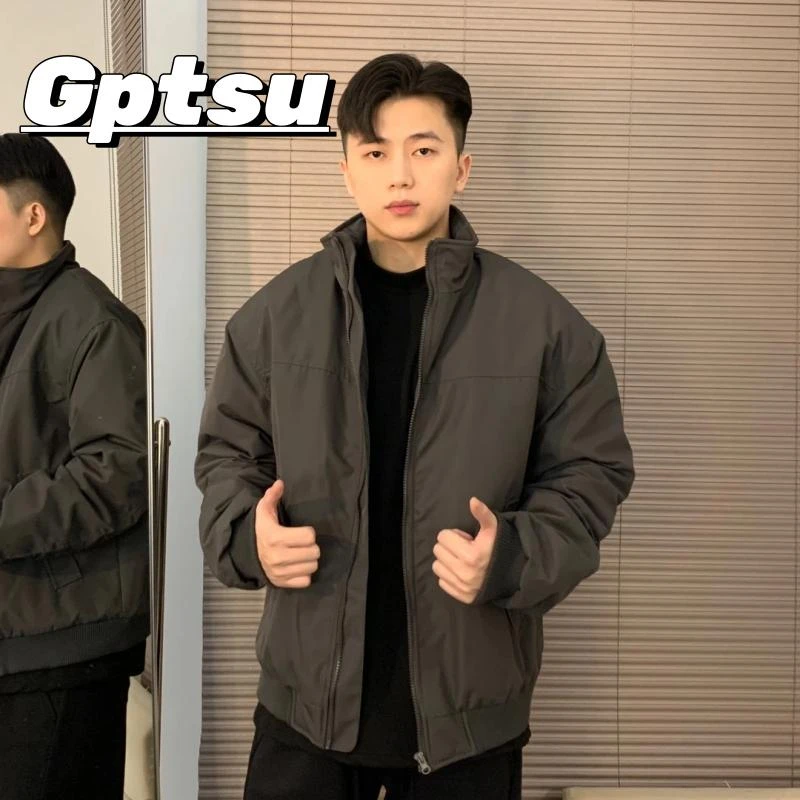 GPTSucleanfit外套男春秋季飞行夹克潮流痞帅风立领教练工装上衣