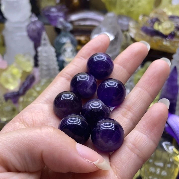 水晶珠宝半成品未镶嵌摆件