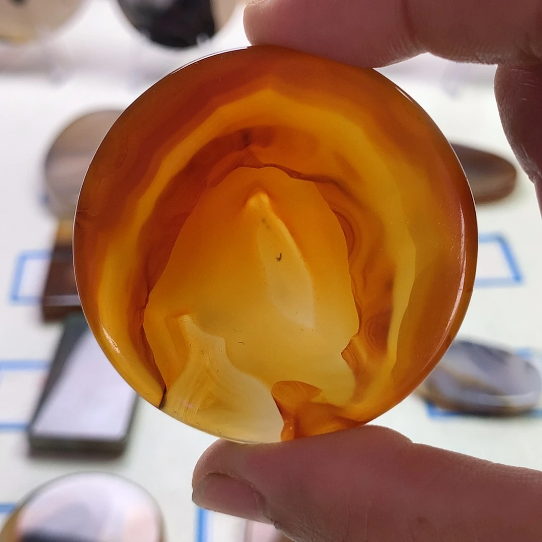 未镶嵌玛瑙/玉髓珠宝半成品
