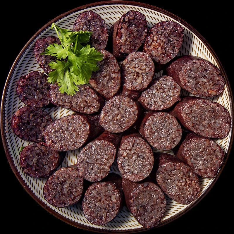 特产农家手工糯米猪血肠