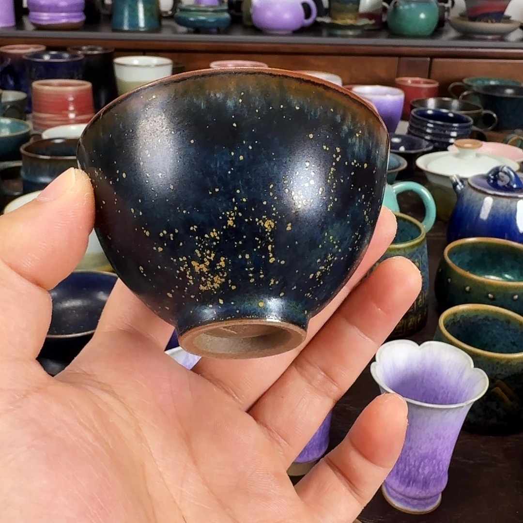 星空釉主人杯任晓飞老师高端瓷器