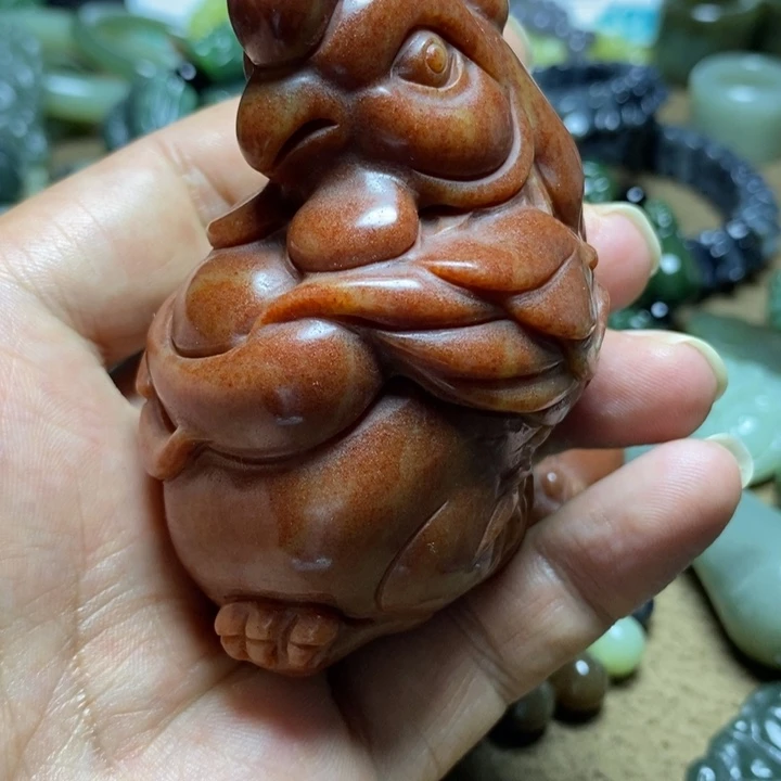 未镶嵌蛇纹石玉颈饰