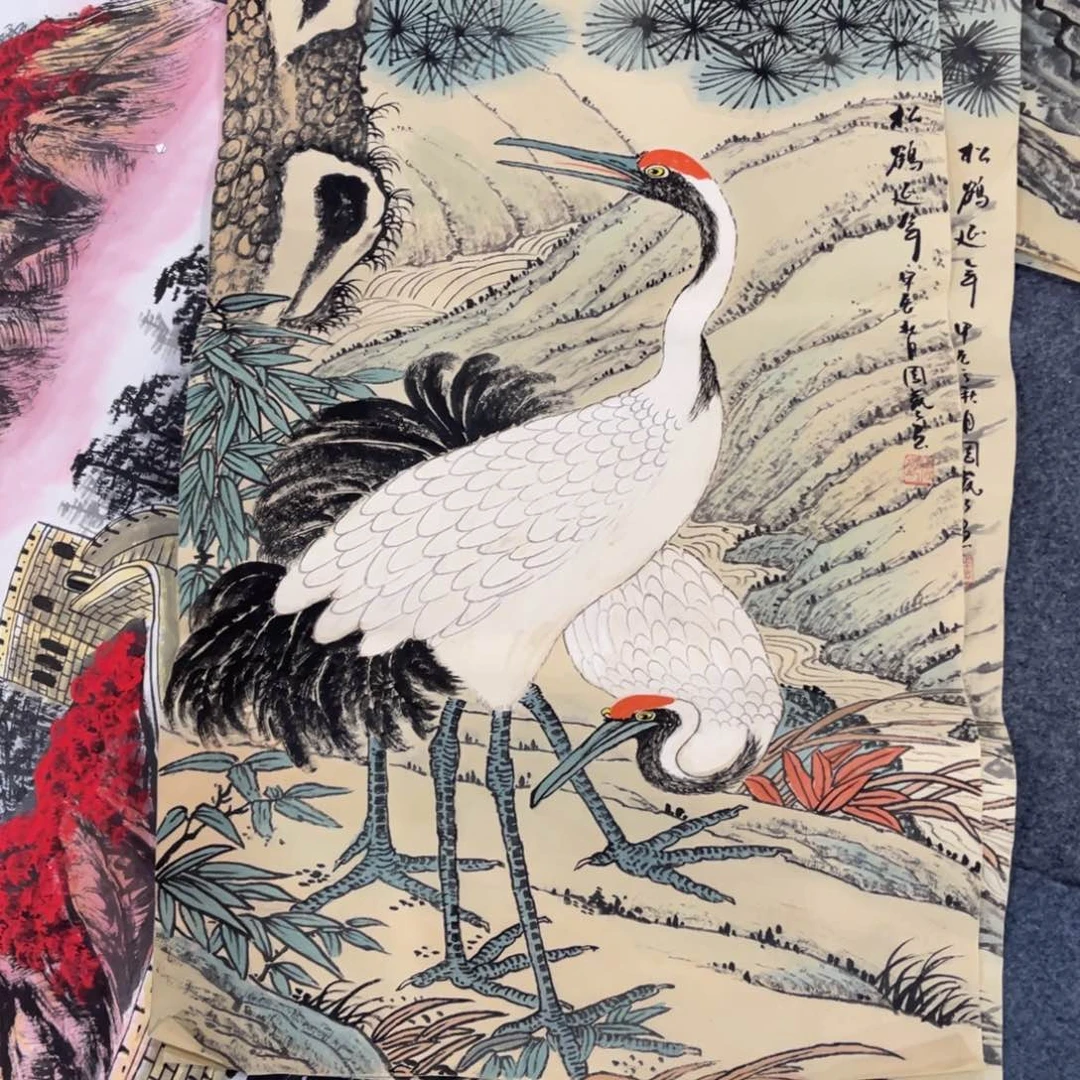 国画处理作品看好再拍哦