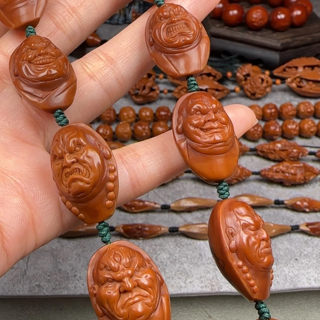 橄榄核手串/手链1.7尺寸恶僧手持