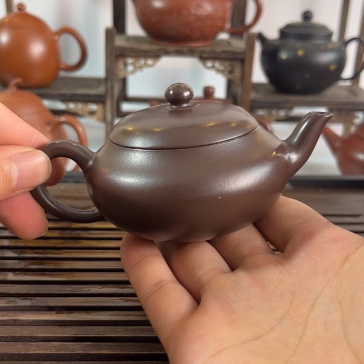 原矿紫砂手工制作