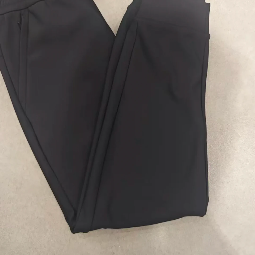 秋冬季9254666运动裤男宽松直筒舒适保暖百搭阔腿长裤男士卫裤