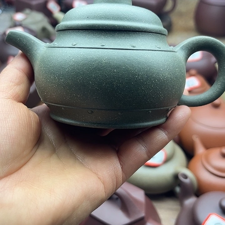 名***儿紫砂茶壶宜兴紫砂